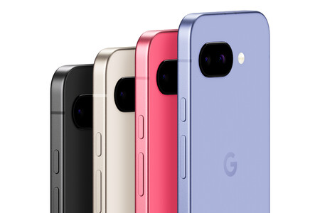 Google Pixel 9a with a sleek flat-back design, aluminum frame, and no camera bump, featuring a 6.3-inch OLED display with a 120Hz refresh rate and thin bezels.