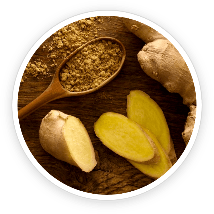 Ceylon ginger for digestion and inflammation—boosts gut health, improves circulation, and supports radiant skin.