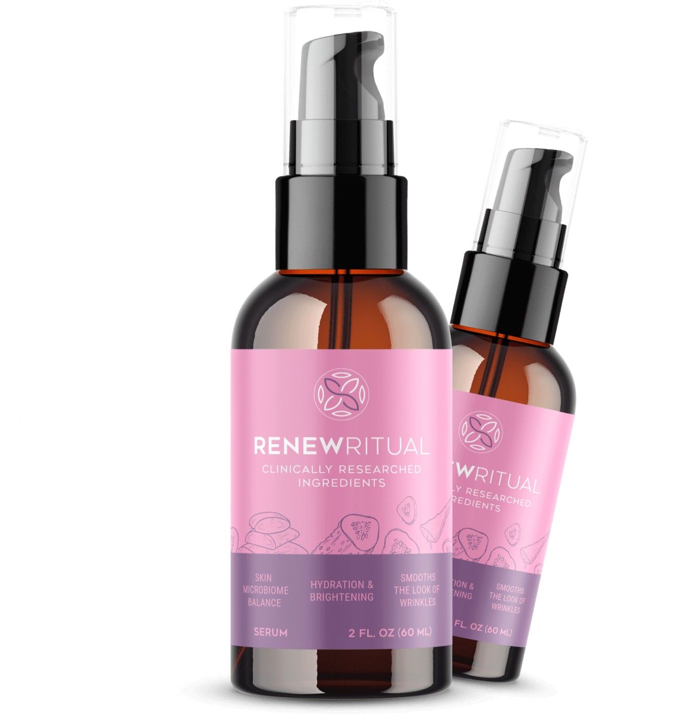 RenewRitual SkinCare Serum Product Two Bottles