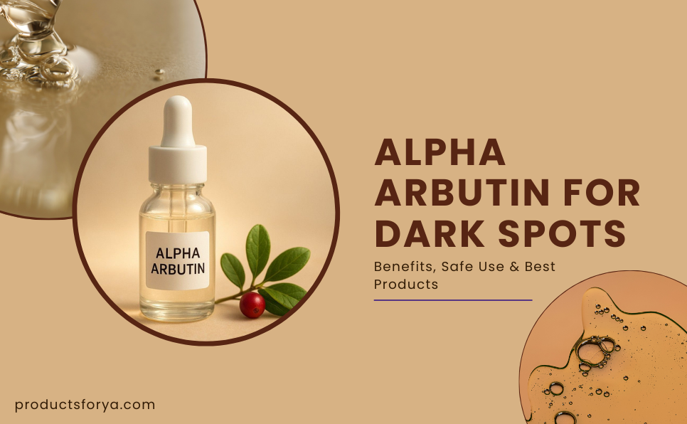 Alpha Arbutin for Dark Spots: Benefits, Safe Use & Best Products